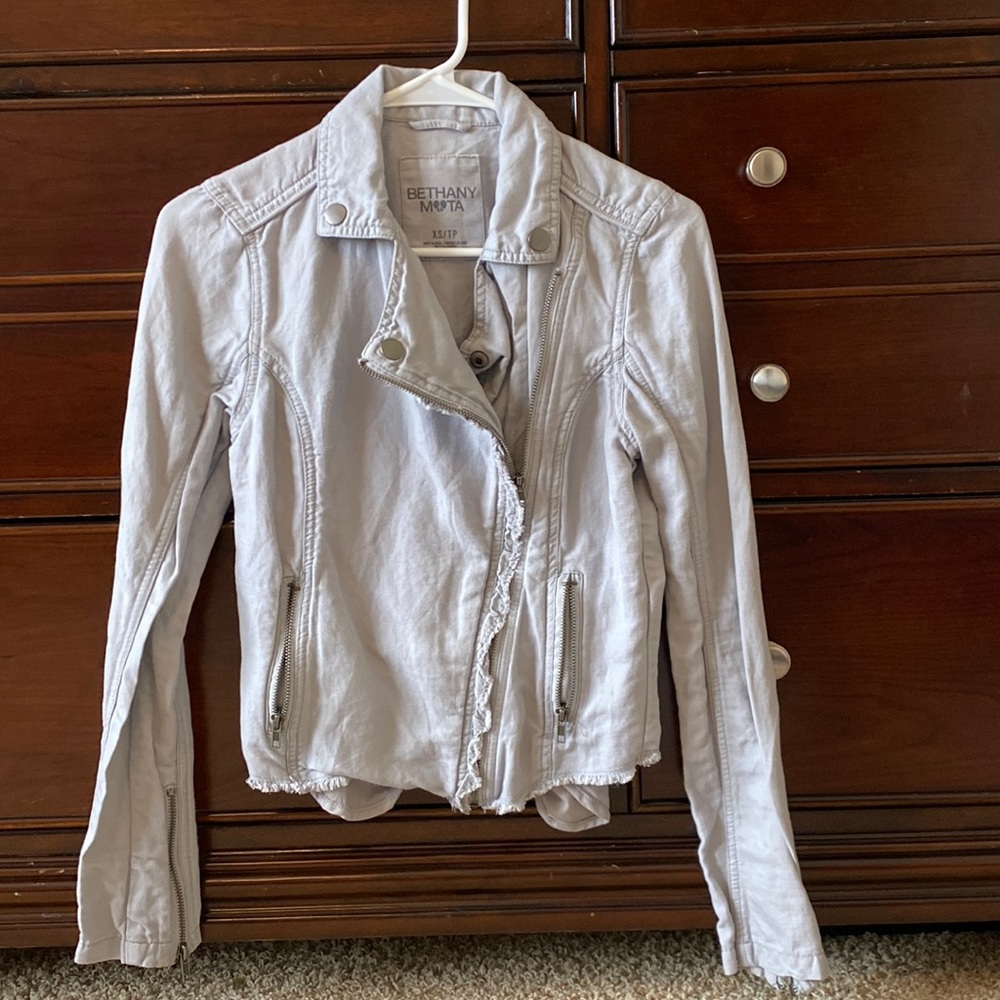 Bethany Mota Gray Jacket XS